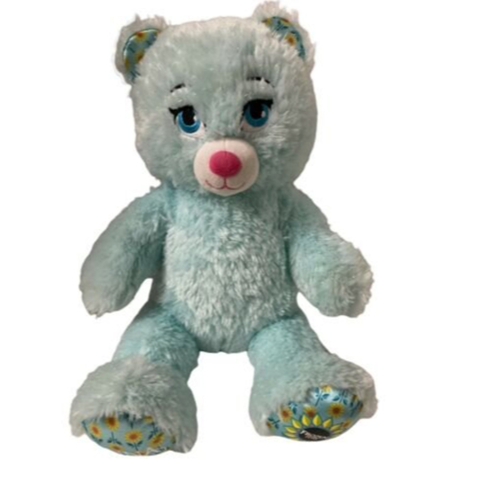 Build A Bear BABW Disney Frozen Fever Anna Green Mint Stuffed Animal Plush 17''